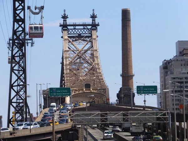 Ponte Queensboro em Nova York — Fotografia de Stock