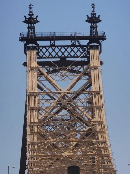 Queensboro bridge i new york city — Stockfoto