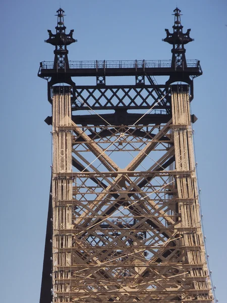 Мосту Квінсборо в Нью-Йорку — стокове фото