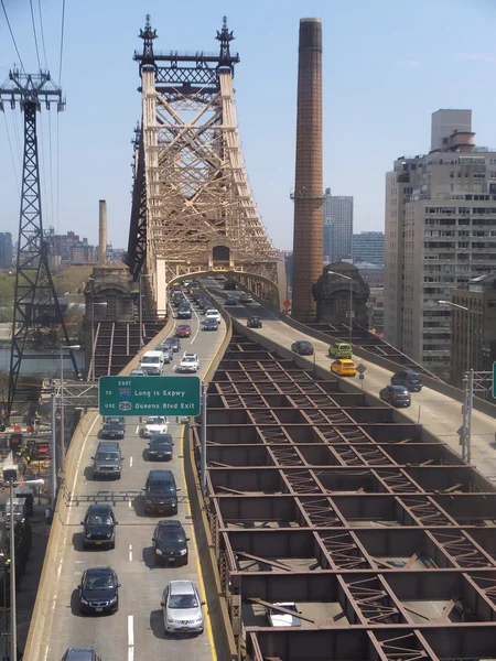 Queensboro Bridge in New York City — Stock Photo, Image