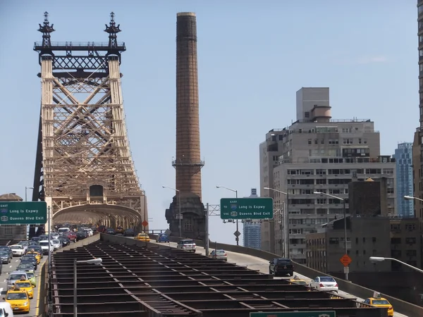 Queensboron silta New Yorkissa — kuvapankkivalokuva