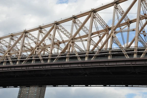 Queensboro Bridge in New York City — Stock Photo, Image