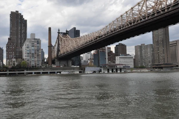Puente Queensboro en Nueva York — Foto de Stock