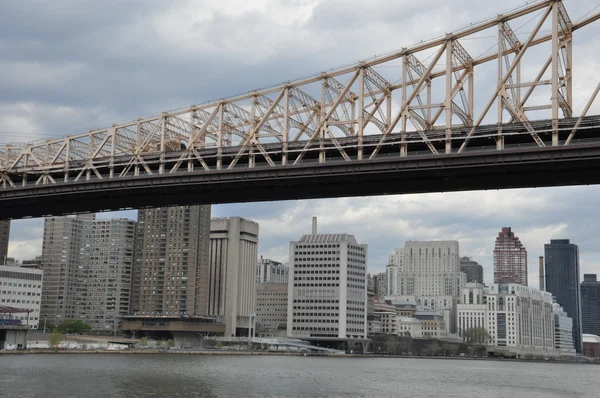 Ponte Queensboro em Nova York — Fotografia de Stock