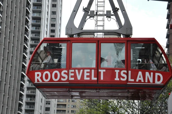 Roosevelt Island teleférico em Nova York — Fotografia de Stock