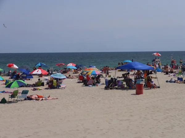 Η παραλία στο Seaside Heights στο Jersey Shore στο Νιου Τζέρσεϊ — Φωτογραφία Αρχείου