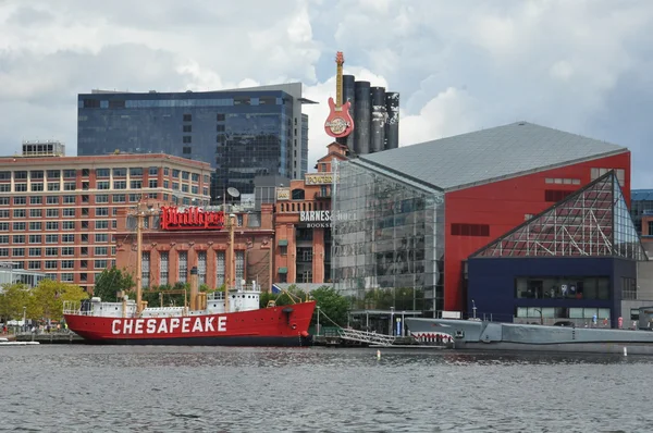 Binnenhafen in Baltimore, Maryland — Stockfoto