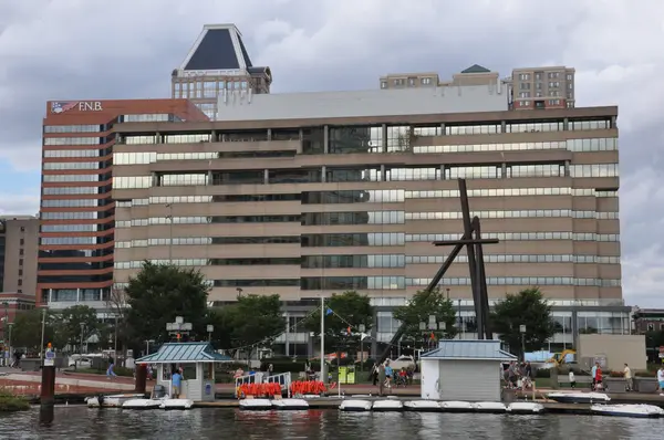 Binnenhaven in Baltimore, Maryland — Stockfoto