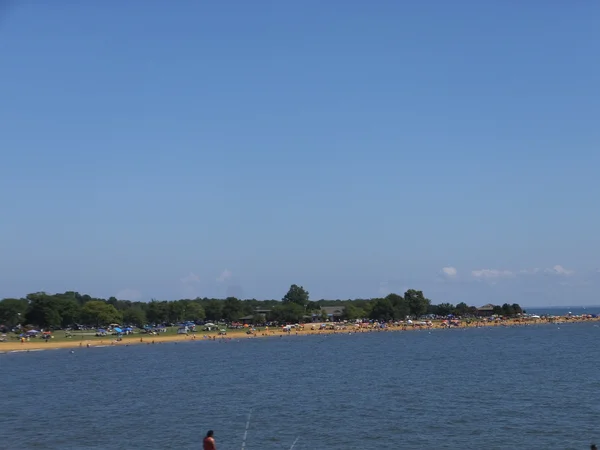 Kumlu noktası Maryland eyalet parkı — Stok fotoğraf