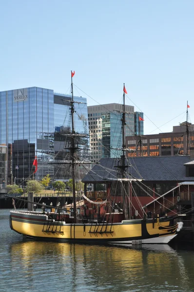 Il Boston Tea Party Museum di Boston, Massachusetts — Foto Stock