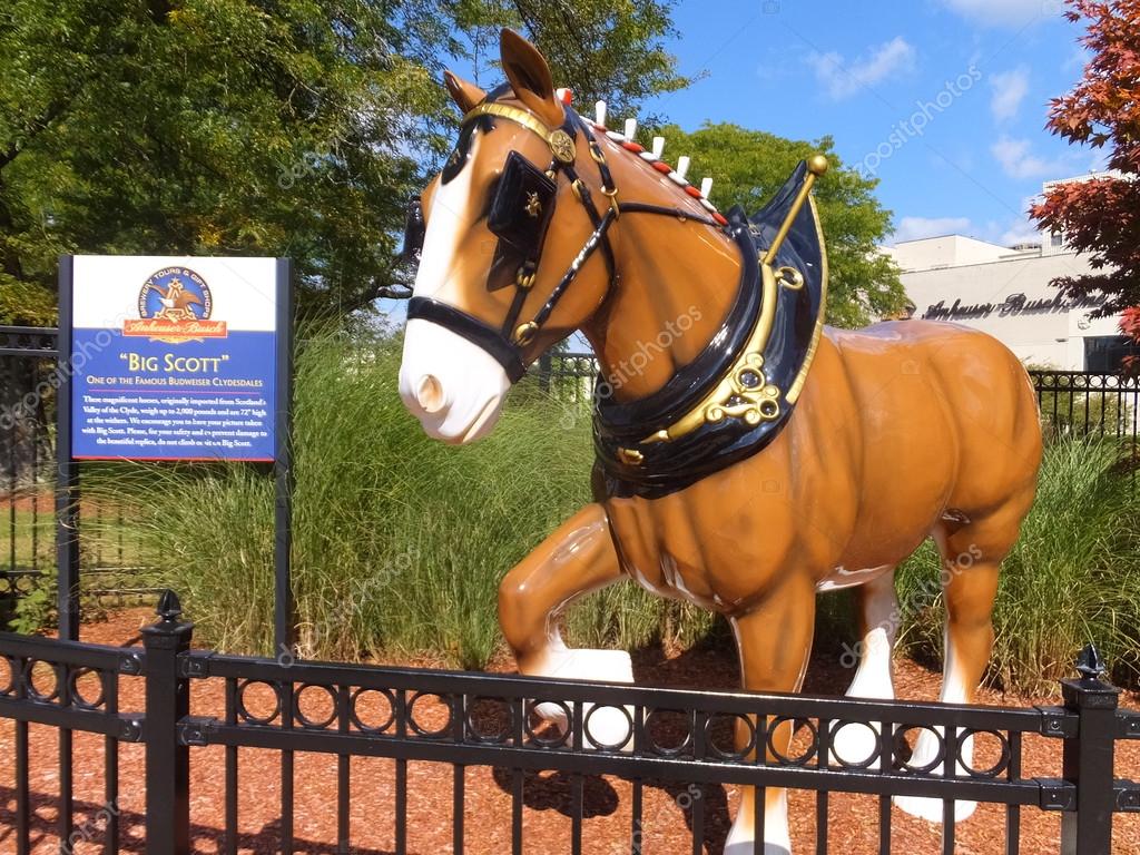 MERRIMACK, NH - SEP 26: Anheuser-Busch brewery in Merrimack, New Hampshire, the easternmost and one of their smallest plants in the United States, seen on Sep 26, 2015. It is home to a brewery tour.