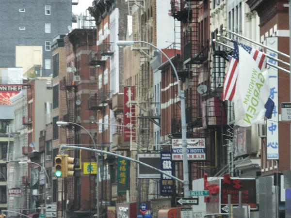 Chinatown em Nova Iorque — Fotografia de Stock