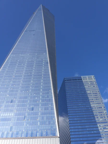 One World Trade Center (Torre de la Libertad) en Manhattan, Nueva York — Foto de Stock