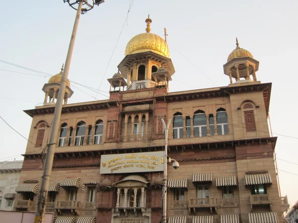 Gurudwara Sisganj Sahib i Delhi, Indien — Stockfoto