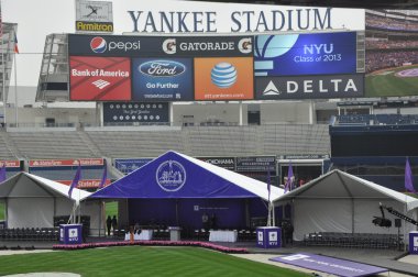 New York Üniversitesi (Nyu) 181st mezuniyet töreni