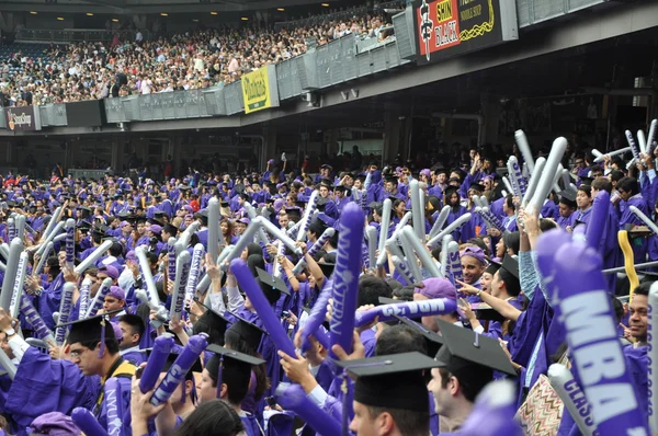 New York University (NYU) 181st Commencement Ceremony — Stock Photo, Image