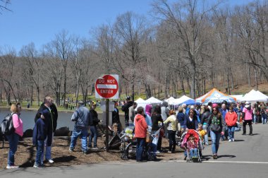 meriden, connecticut 37 yıllık nergis Festivali törende