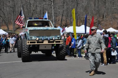 meriden, connecticut 37 yıllık nergis Festivali törende