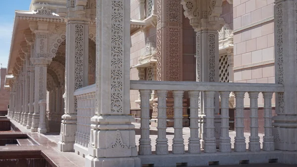 O templo Akshardham em Robbinsville, Nova Jersey — Fotografia de Stock