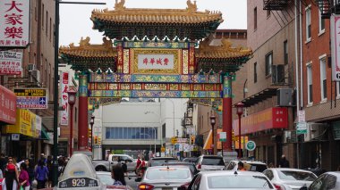 Chinatown dostluk Gate Philadelphia