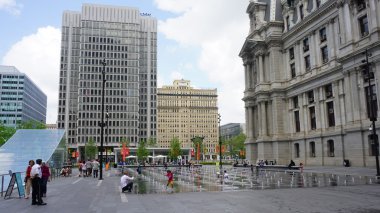 Dilworth Park çeşme Philadelphia