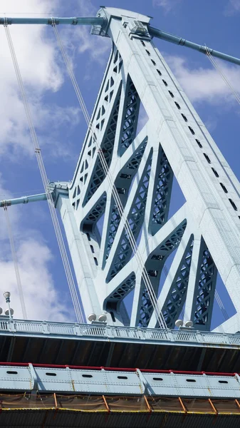 Benjamin franklin γέφυρα στη Φιλαδέλφεια — Φωτογραφία Αρχείου