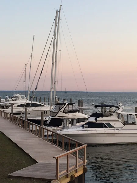 Der Hafen von Stamford in Connecticut — Stockfoto