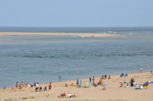 Chatham strand op Cape Cod in Massachusetts — Stockfoto