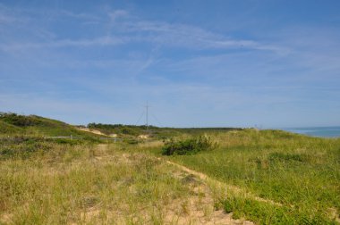 Marconi istasyonu Massachusetts Cape Cod üzerinde görünümü