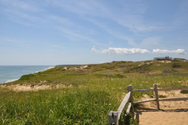 Marconi istasyonu Massachusetts Cape Cod üzerinde görünümü