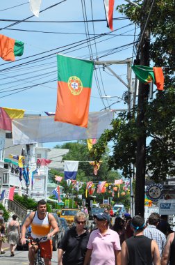 Provincetown, Massachusetts Cape Cod ticari sokak