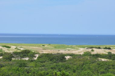 Yarış noktası Beach Cape Cod üzerinde