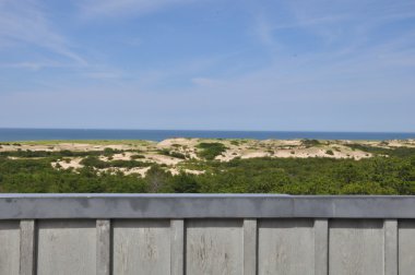 Yarış noktası Beach Cape Cod üzerinde