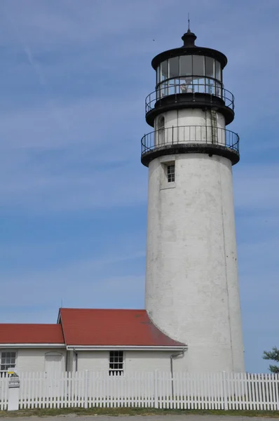 Highland Lighthouse (Cape Cod Light) on Cape Cod, in Massachusetts — Stock Photo, Image