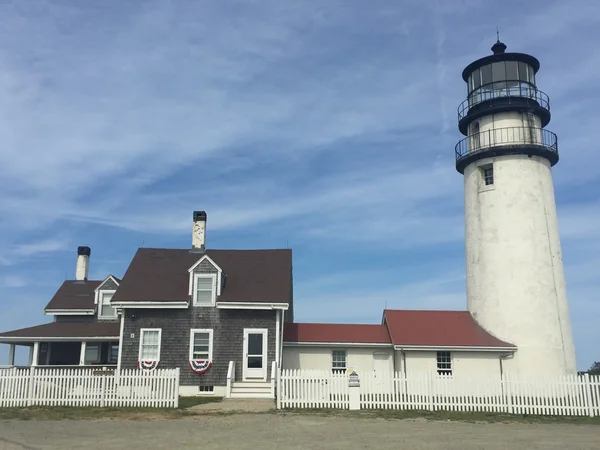 Highland Lighthouse (Cape Cod Light) on Cape Cod, in Massachusetts