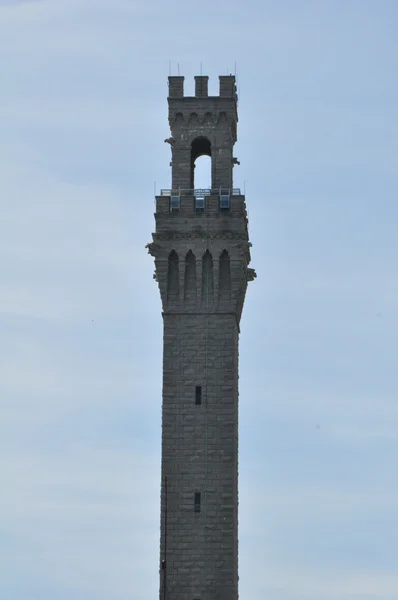 Pilgrim Monument v Provincetown, Cape Cod v Massachusetts — Stock fotografie