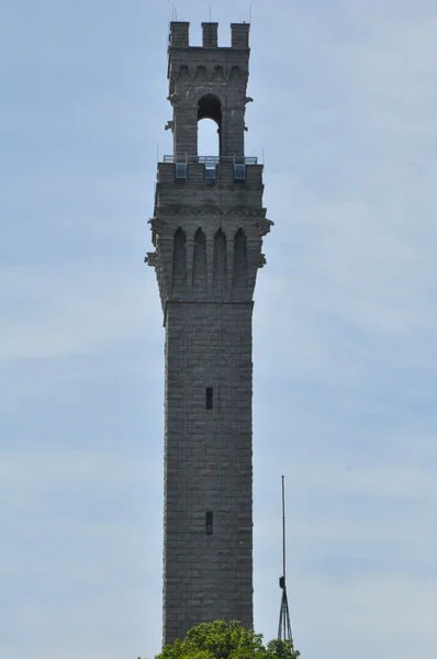 Pilgrim Monument i Provincetown, Cape Cod i Massachusetts - Stock-foto