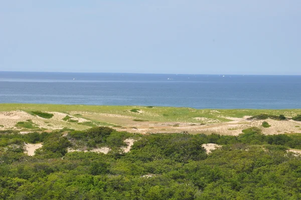 Yarış noktası Beach Cape Cod üzerinde — Stok fotoğraf