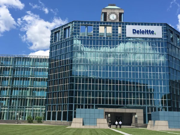 Oficina de Deloitte en Stamford, Connecticut — Foto de Stock