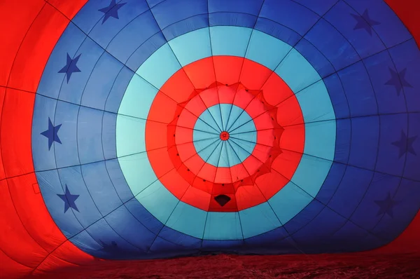 Egy hőlégballonban. — Stock Fotó