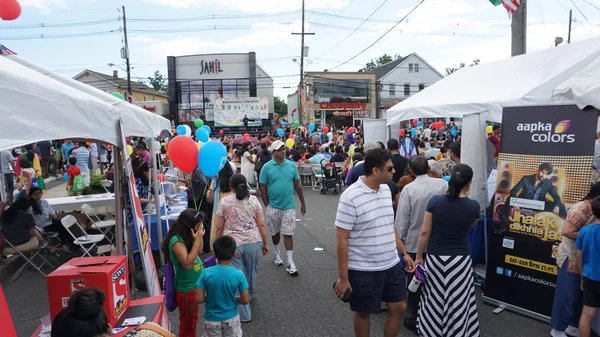 11º desfile anual del Día de la India en Edison, Nueva Jersey — Foto de Stock