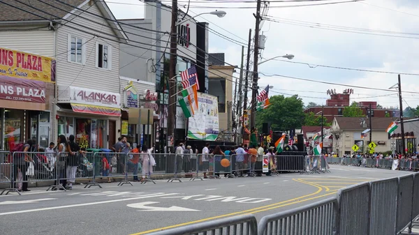 11 yıllık Hindistan günü geçit Edison, New Jersey — Stok fotoğraf