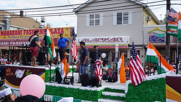 11º desfile anual del Día de la India en Edison, Nueva Jersey — Foto de Stock