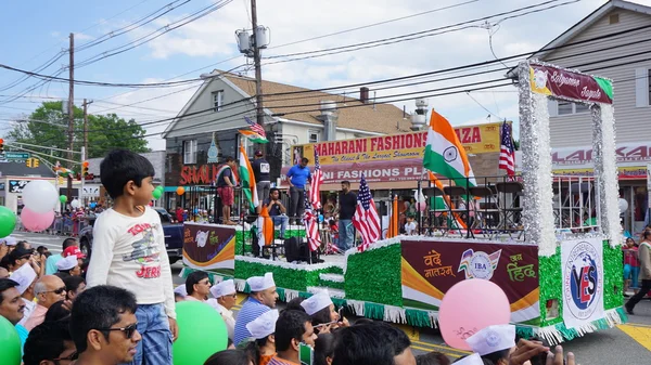 11th annual India Day parade in Edison, New Jersey — Stock Photo, Image