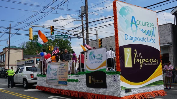 11º desfile anual del Día de la India en Edison, Nueva Jersey — Foto de Stock