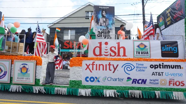 11º desfile anual del Día de la India en Edison, Nueva Jersey — Foto de Stock