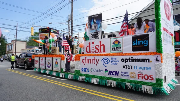 11e jaarlijkse India dag parade in Edison (New Jersey) — Stockfoto