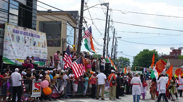 11: e årliga Indien Day parade i Edison i New Jersey — Stockfoto