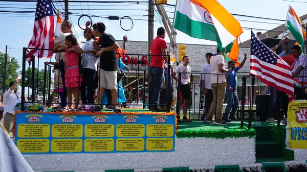 11º desfile anual del Día de la India en Edison, Nueva Jersey — Foto de Stock