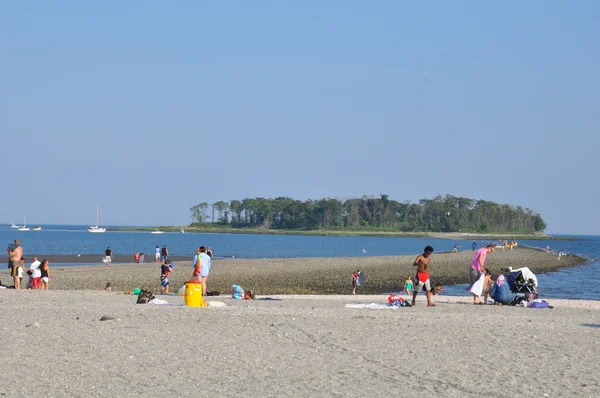 Silver Sands State Park i Milford, Connecticut — Stockfoto